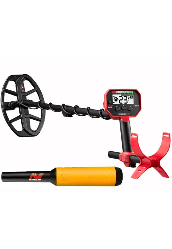 Minelab Vanquish 340 Metalldetektor mit Pro-Find 15 Pinpointer