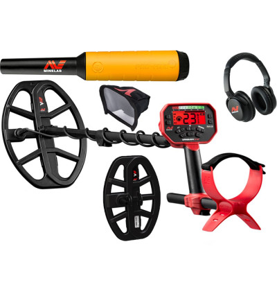 Minelab Vanquish 540 Pro-Pack Metalldetektor mit Pro-Find 20 Pinpointer