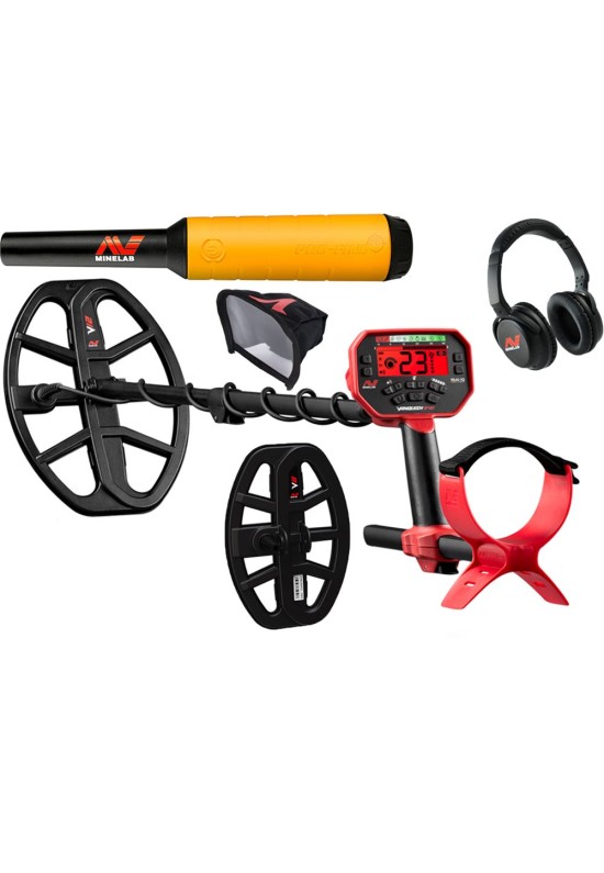 Minelab Vanquish 540 Pro-Pack Metalldetektor mit Pro-Find 20 Pinpointer